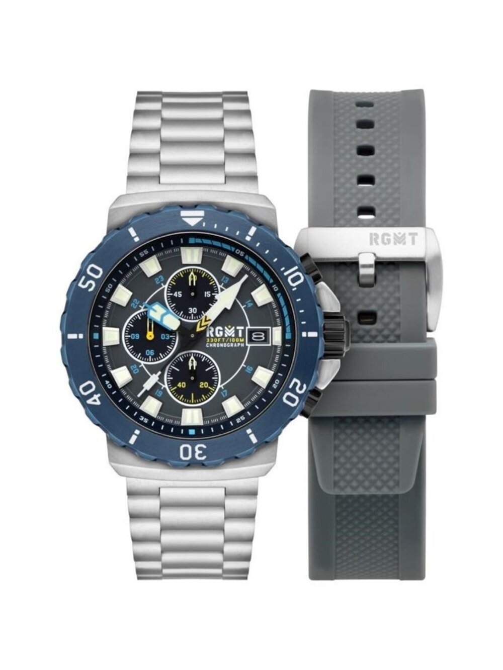 NWT Rgmt Trench Grey Dial Men's Watch